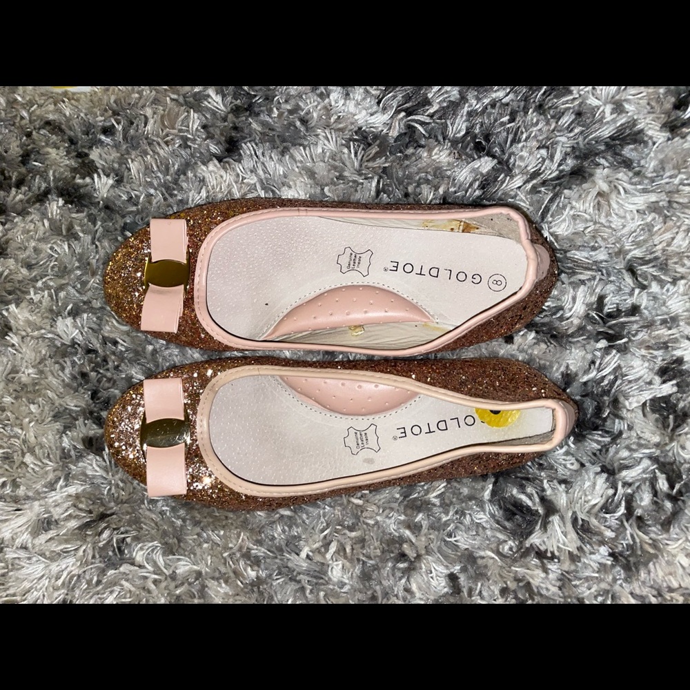 Girls Sequin Ballet Flats